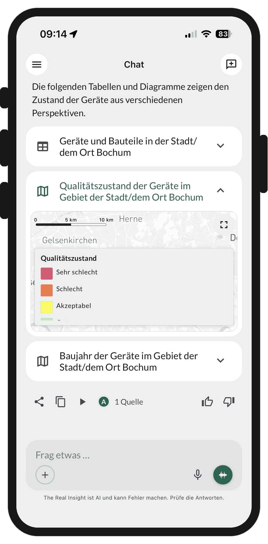AI Assistant — Condition Map