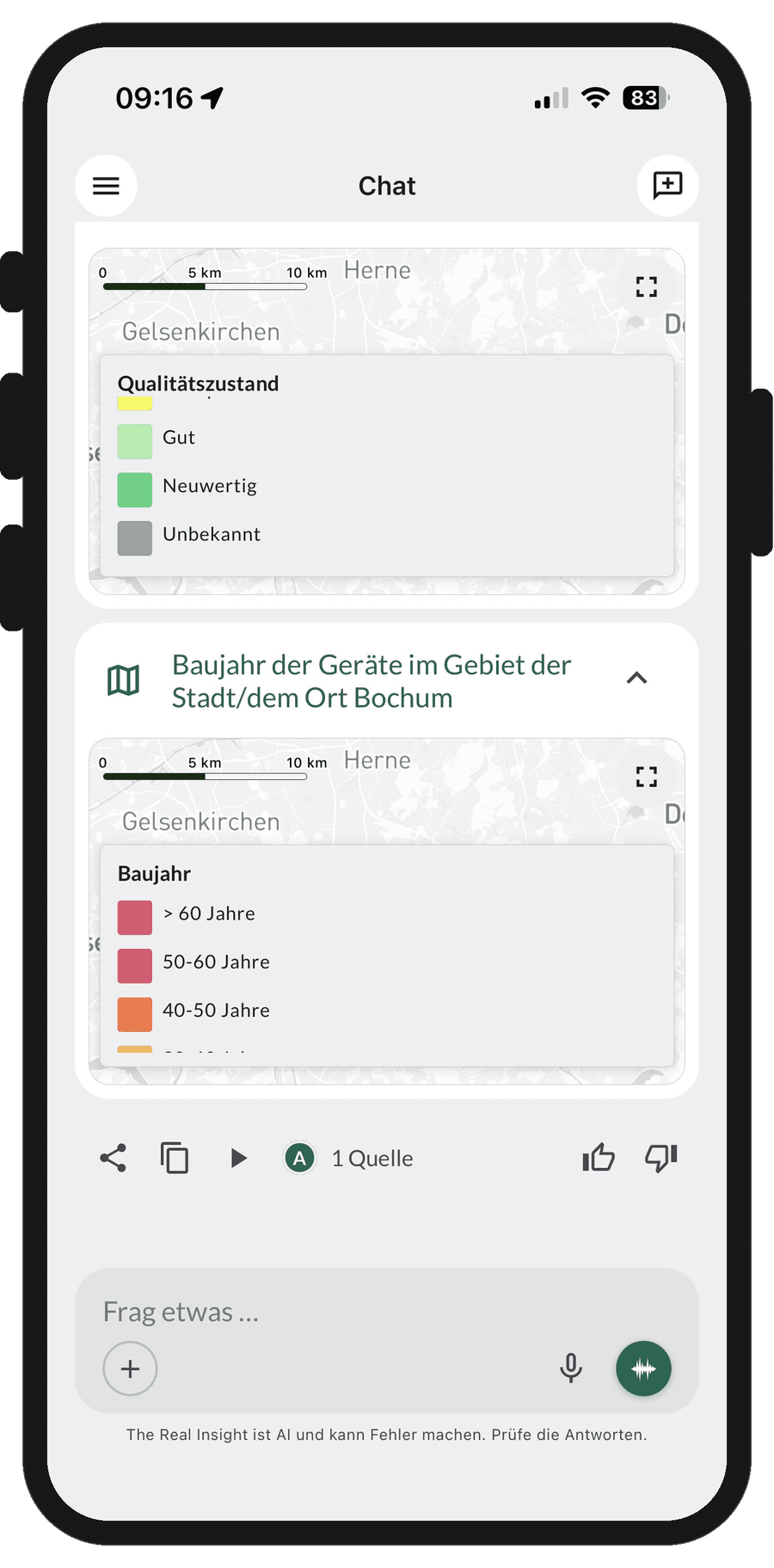 AI Assistant — Map Layers